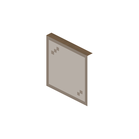 Brown Stained Glass Pane